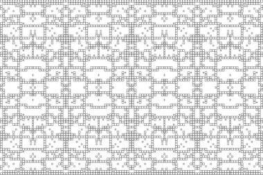 Soyut arkaplan. Monokrom dokusu. Beyaz arkaplanda siyah beyaz çizgiler.