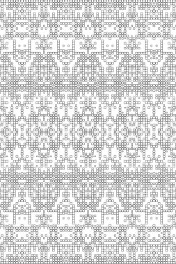 Soyut arkaplan. Monokrom dokusu. Beyaz arkaplanda siyah beyaz çizgiler.