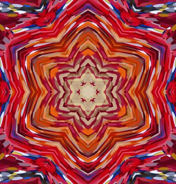 Soyut kaleydoskop arkaplanı. Çoklu renkli kaleydoskop dokusu.