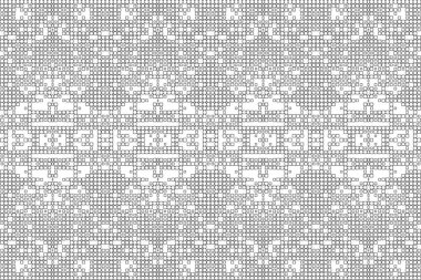 Soyut arkaplan. Monokrom dokusu. Beyaz arkaplanda siyah beyaz çizgiler.