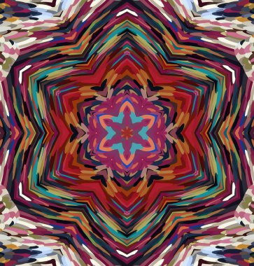 Soyut kaleydoskop arkaplanı. Çoklu renkli kaleydoskop dokusu.