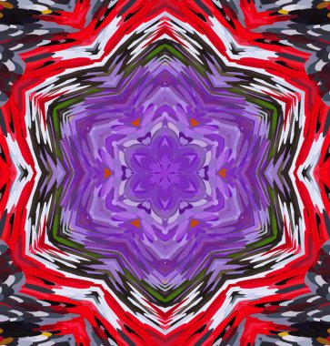 Soyut kaleydoskop arkaplanı. Çoklu renkli kaleydoskop dokusu.