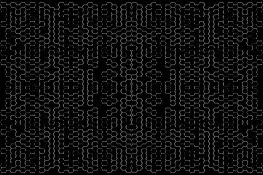 Soyut arkaplan. Monokrom dokusu. Beyaz arkaplanda siyah beyaz çizgiler.