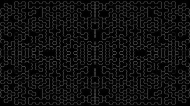 Soyut arkaplan. Monokrom dokusu. Beyaz arkaplanda siyah beyaz çizgiler.