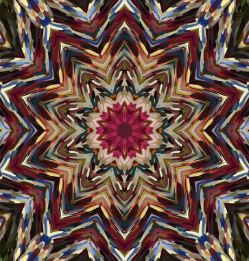 Soyut kaleydoskop arkaplanı. Çoklu renkli kaleydoskop dokusu.