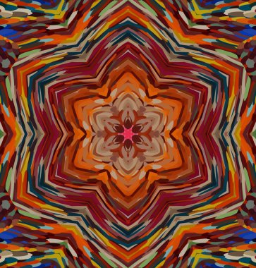 Soyut kaleydoskop arkaplanı. Çoklu renkli kaleydoskop dokusu.