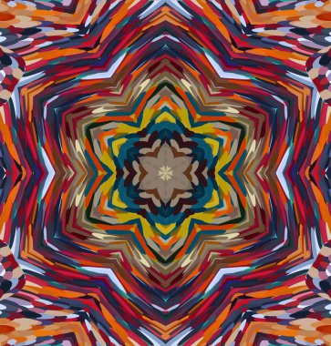 Soyut kaleydoskop arkaplanı. Çoklu renkli kaleydoskop dokusu.