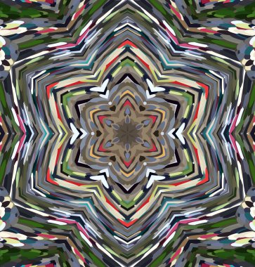 Soyut kaleydoskop arkaplanı. Çoklu renkli kaleydoskop dokusu.