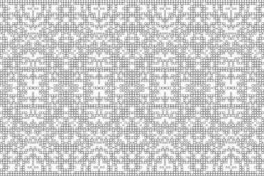 Soyut arkaplan. Monokrom dokusu. Beyaz arkaplanda siyah beyaz çizgiler.