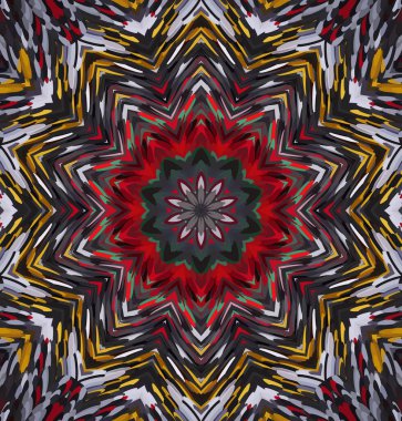 Soyut kaleydoskop arkaplanı. Çoklu renkli kaleydoskop dokusu.