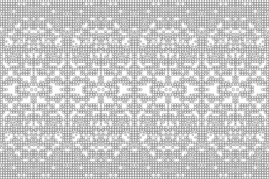 Soyut arkaplan. Monokrom dokusu. Beyaz arkaplanda siyah beyaz çizgiler.