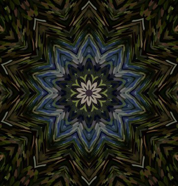 Soyut kaleydoskop arkaplanı. Çoklu renkli kaleydoskop dokusu.