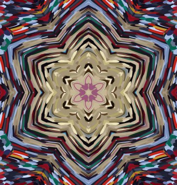 Soyut kaleydoskop arkaplanı. Çoklu renkli kaleydoskop dokusu.