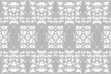 Soyut arkaplan. Monokrom dokusu. Beyaz arkaplanda siyah beyaz çizgiler.