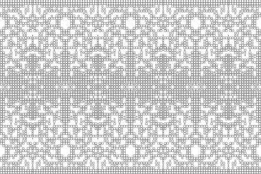 Soyut arkaplan. Monokrom dokusu. Beyaz arkaplanda siyah beyaz çizgiler.