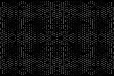 Soyut arkaplan. Monokrom dokusu. Beyaz arkaplanda siyah beyaz çizgiler.