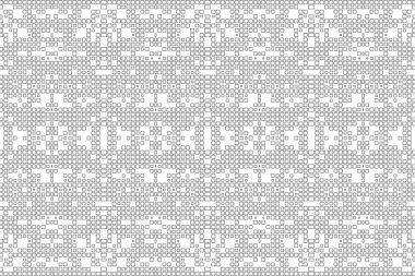 Soyut arkaplan. Monokrom dokusu. Beyaz arkaplanda siyah beyaz çizgiler.