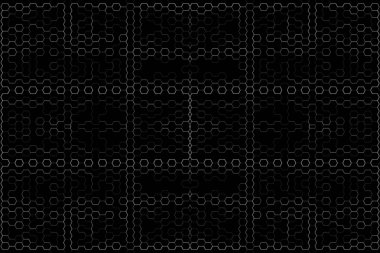 Soyut arkaplan. Monokrom dokusu. Beyaz arkaplanda siyah beyaz çizgiler.