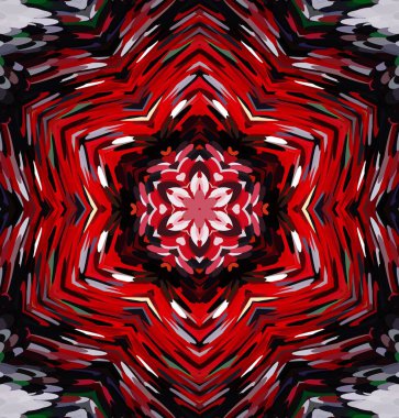 Soyut kaleydoskop arkaplanı. Çoklu renkli kaleydoskop dokusu.