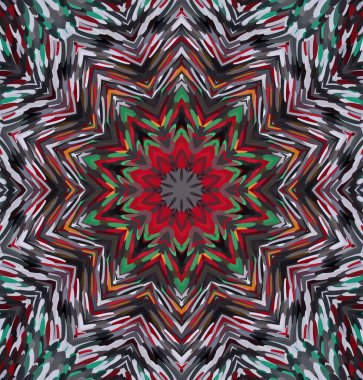 Soyut kaleydoskop arkaplanı. Çoklu renkli kaleydoskop dokusu.