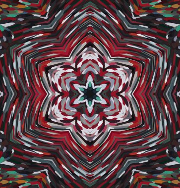 Soyut kaleydoskop arkaplanı. Çoklu renkli kaleydoskop dokusu.