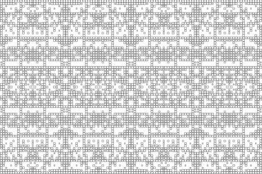 Soyut arkaplan. Monokrom dokusu. Beyaz arkaplanda siyah beyaz çizgiler.