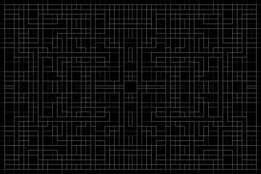 Soyut arkaplan. Monokrom dokusu. Beyaz arkaplanda siyah beyaz çizgiler.