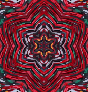 Soyut kaleydoskop arkaplanı. Çoklu renkli kaleydoskop dokusu.