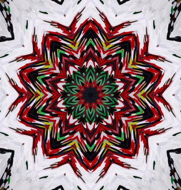 Soyut kaleydoskop arkaplanı. Çoklu renkli kaleydoskop dokusu.