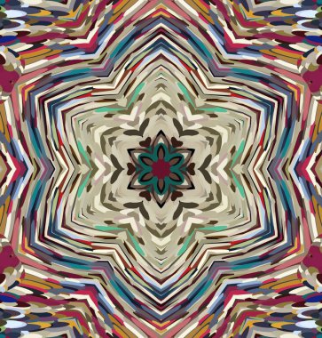 Soyut kaleydoskop arkaplanı. Çoklu renkli kaleydoskop dokusu.