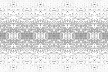 Soyut arkaplan. Monokrom dokusu. Beyaz arkaplanda siyah beyaz çizgiler.