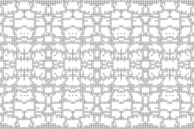 Soyut arkaplan. Monokrom dokusu. Beyaz arkaplanda siyah beyaz çizgiler.