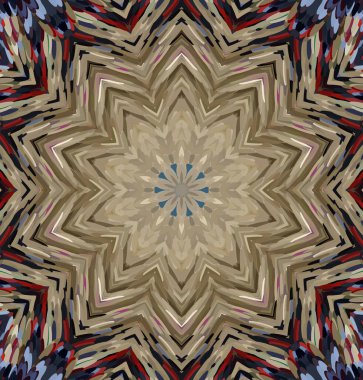 Soyut kaleydoskop arkaplanı. Çoklu renkli kaleydoskop dokusu.