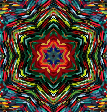 Soyut kaleydoskop arkaplanı. Çoklu renkli kaleydoskop dokusu.