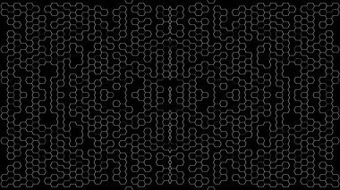 Soyut arkaplan. Monokrom dokusu. Beyaz arkaplanda siyah beyaz çizgiler.