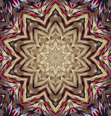 Soyut kaleydoskop arkaplanı. Çoklu renkli kaleydoskop dokusu.