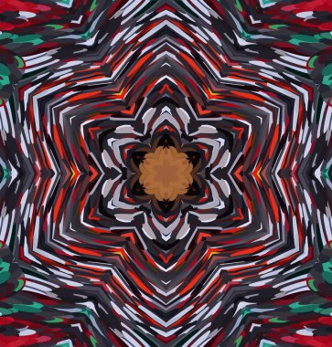 Soyut kaleydoskop arkaplanı. Çoklu renkli kaleydoskop dokusu.