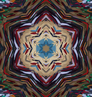 Soyut kaleydoskop arkaplanı. Çoklu renkli kaleydoskop dokusu.