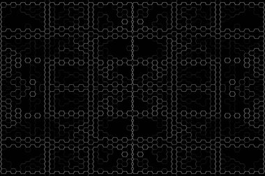 Soyut arkaplan. Monokrom dokusu. Beyaz arkaplanda siyah beyaz çizgiler.