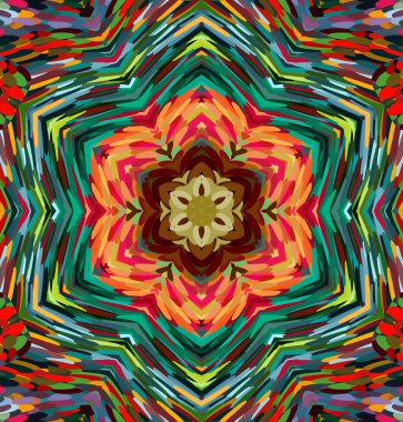 Soyut kaleydoskop arkaplanı. Çoklu renkli kaleydoskop dokusu.