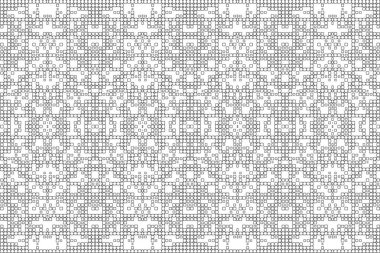 Soyut arkaplan. Monokrom dokusu. Beyaz arkaplanda siyah beyaz çizgiler.