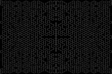 Soyut arkaplan. Monokrom dokusu. Beyaz arkaplanda siyah beyaz çizgiler.