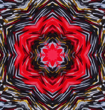 Soyut kaleydoskop arkaplanı. Çoklu renkli kaleydoskop dokusu.