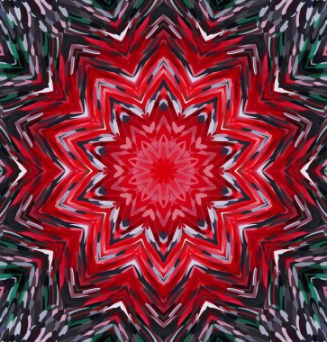 Soyut kaleydoskop arkaplanı. Çoklu renkli kaleydoskop dokusu.