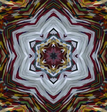 Soyut kaleydoskop arkaplanı. Çoklu renkli kaleydoskop dokusu.