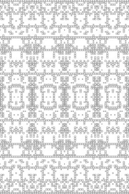 Soyut arkaplan. Monokrom dokusu. Beyaz arkaplanda siyah beyaz çizgiler.