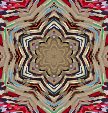 Soyut kaleydoskop arkaplanı. Çoklu renkli kaleydoskop dokusu.