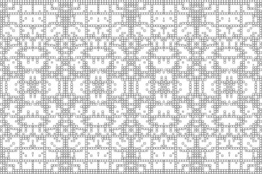 Soyut arkaplan. Monokrom dokusu. Beyaz arkaplanda siyah beyaz çizgiler.