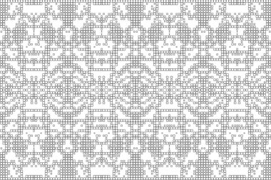 Soyut arkaplan. Monokrom dokusu. Beyaz arkaplanda siyah beyaz çizgiler.