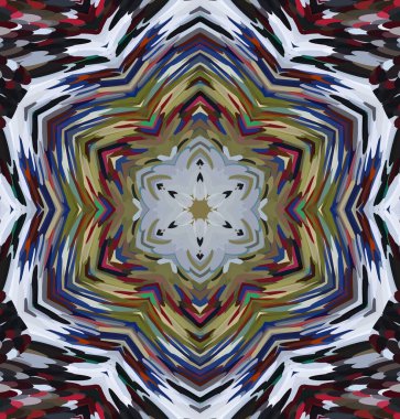 Soyut kaleydoskop arkaplanı. Çoklu renkli kaleydoskop dokusu.